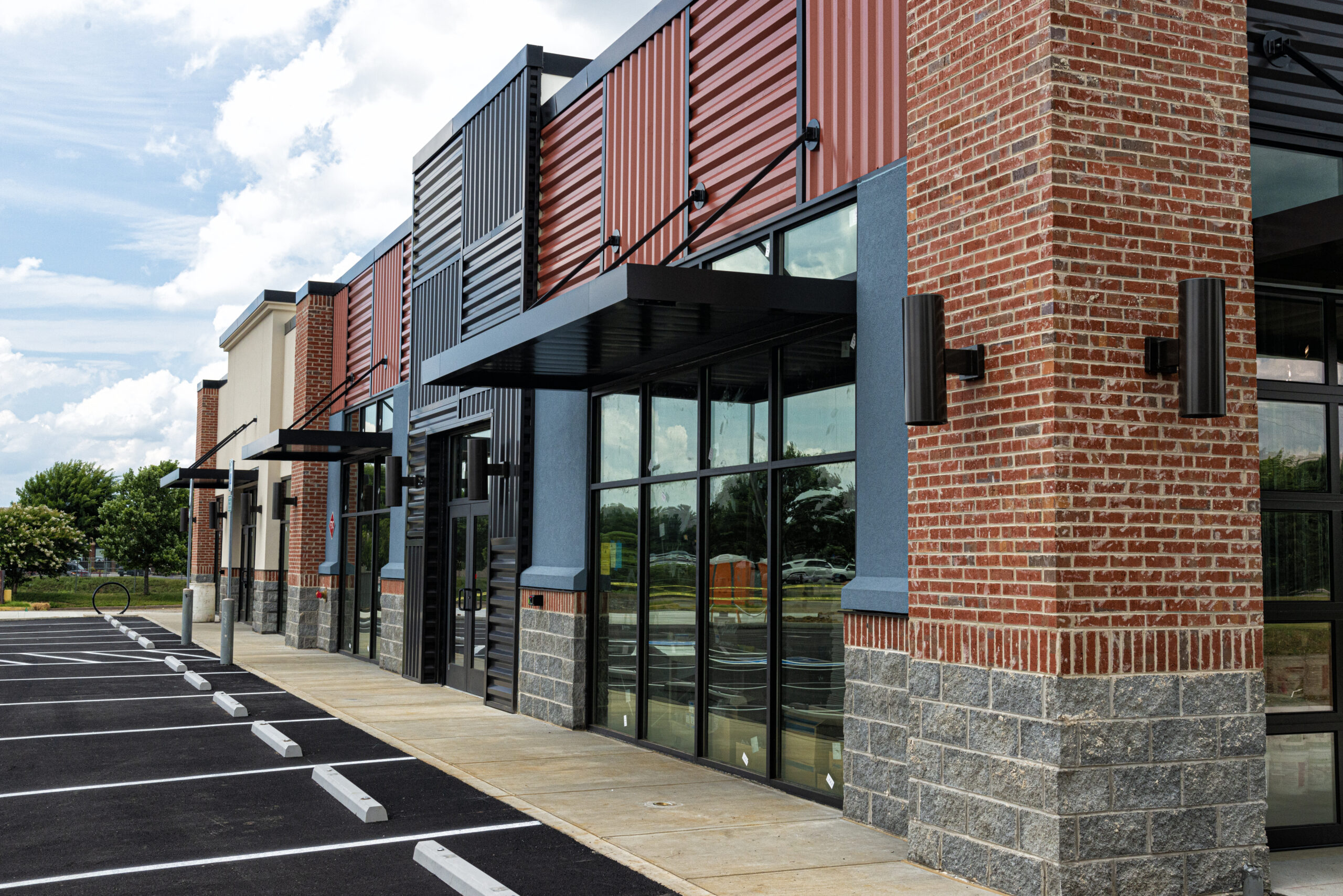 New Shopping Strip Center Almost Ready to Open Home Inspector